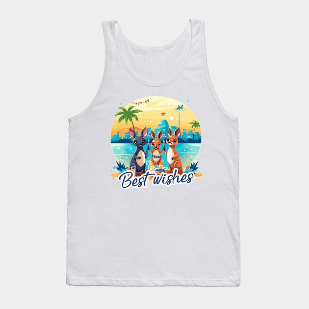 Best wishes too Tank Top by JessCrafts